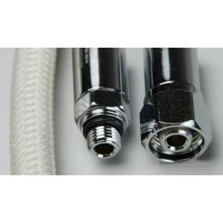 Flexible Détendeur Nylon Tressé Noir (75cm) -Plongée Équipement Boutique flexible detendeur nylon tresse noir 4