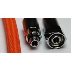 Flexible Détendeur Nylon Tressé Noir (75cm) -Plongée Équipement Boutique flexible detendeur nylon tresse noir 5