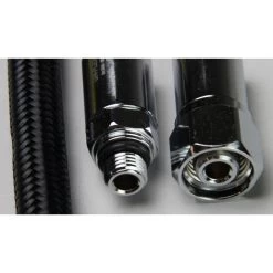 Flexible Détendeur Nylon Tressé Noir (65 Cm)