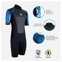 HydroFlex 3mm Coral Guardian Shorty Homme 7 HydroFlex 3mm Coral Guardian Shorty Homme -Plongée Équipement Boutique hydroflex 3mm coral guardian shorty homme 3