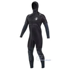 Plongée Équipement Boutique -Plongée Équipement Boutique veste hybride 6mm avec cagoule 1